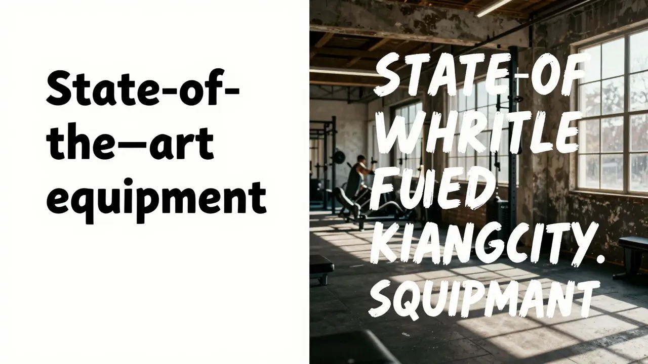 A generic gym ad compared side-by-side with a rewritten, emotionally powerful version featuring real customer quotes.